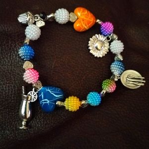 Bright Colored Jenny's Café Bracelet
